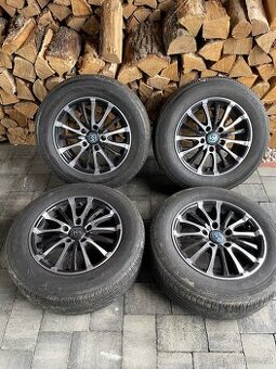 Alu kola 5x114,3 včetně letních pneu 205/65 R15
