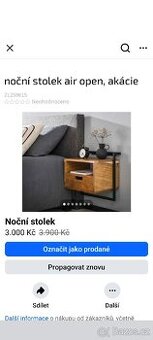 Noční stolek