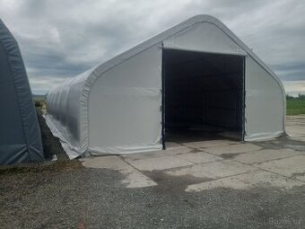 Plachtová hala 12 × 6,5 × 21 m – plachta PVC 900 g/m²