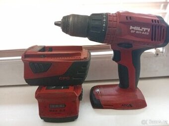 HILTI Aku vrtačka + 2x baterie