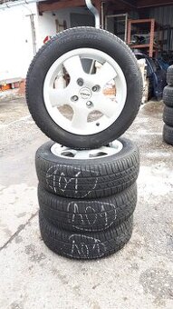 ALU kola na Felicici a Seat Ibiza,185/60 R14 82H,Pneu Sava
