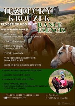 Jezdecký kroužek Ranč Esencis