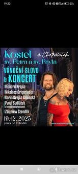 Vánoční slovo & koncert I. 19.12.2025 Chotěvice / Kostel Cho
