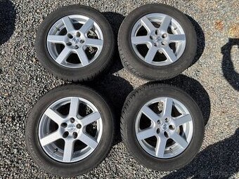 Alu kola R16 na BMW 5 5x120 zimní pneu 225/55/16