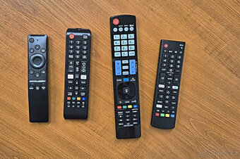 nové ovladače pro TV LG a SAMSUNG