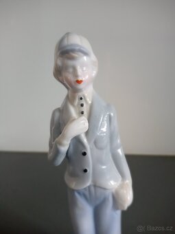 Porcelánová soška