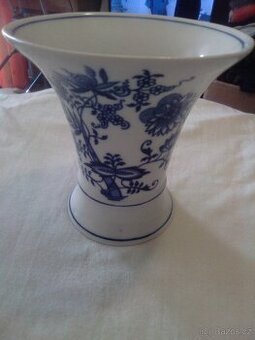 Váza vzor cibulák Český porcelán ,