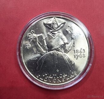 Stříbrná mince 500 Kčs 1988 Matica Slovenská