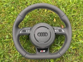 VYHRIVANY AUDI VOLANT ZREZANY - PERFOROVANA KUZE