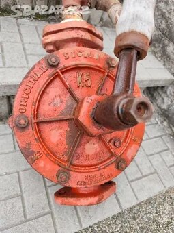 SIGMA K-5 původní ruční pumpa, komplet, ČSSR, Brno