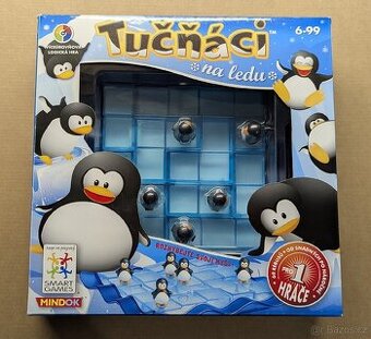 Tučňáci na ledu - logická stolní společenská hra pro děti