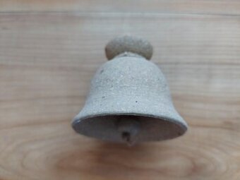 Nový keramický zvonek zvoneček - ručně točený originál SLEVA
