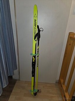 Běžky Fischer 140 - kompletní sada - super stav