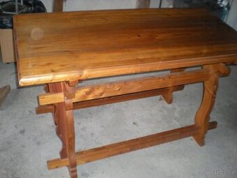 stůl,borovice, masiv