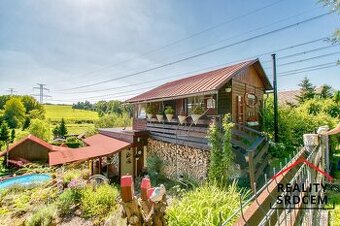 Prodej chaty 15 m2 se zahradou 382 m2, Albrechtice - Paseky