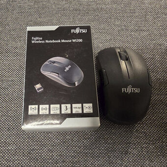 Fujitsu bezdrátová myš k notebooku WI200