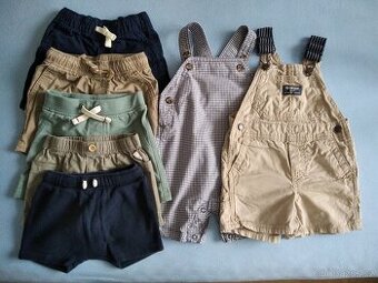 Chlapecké kraťasy-set, vel. na 9-12 měsíců