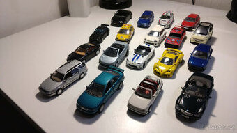 Modely aut 1:43 Bburago, Maisto a další