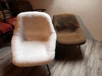 Retro křesílka, krásný design - 1