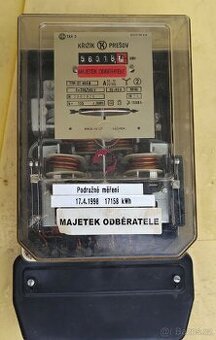 Elektroměr Křižík