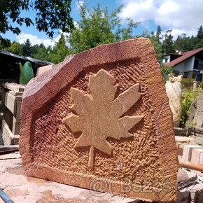 Kamenná Socha Dotek Podzimu