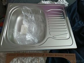 Nový kuchyňský dřez+ sifon univerzál GSV