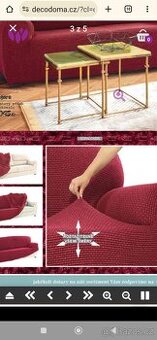 Potah na rohovou sedací soupravu - 1