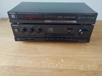 Technics zesilovač a tuner