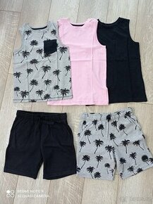 Chlapecké kraťasy a tílka