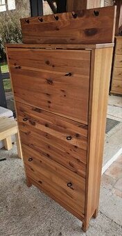 Botník Ikea Leksvik mořidlo antik