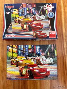 Puzzle Auta - McQueen, Shu Todoroki, Miguel Camino