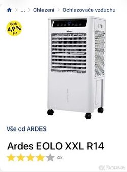 Ochlazovač vzduchu Ardes EOLO XXL R14