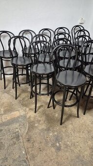 Barová židle Ton no.18 s novým lakem (č.46)