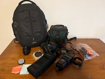 set NIKON SB-900 D90 50mm 18-105mm