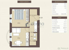 Prodej bytu 2+kk 40 m², ul. Na Petynce, Praha 6 - Střešovice