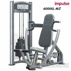 Posilovací stroj tlaky prsa IMPULSE Chest Press 90kg - 1