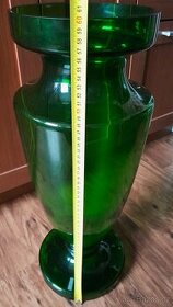 Stará zelená váza 60cm - 1