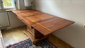 starožitný rozkládací stůl - 1