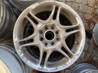 7x15 , 4x108/114.3 kombinovaná rozteč , ET38 , Shapper
