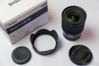 Sigma 16mm f/1.4 e-mount