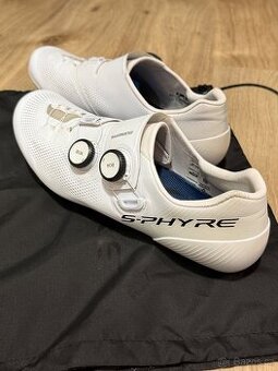 Shimano S Phyre white 45, silniční tretry