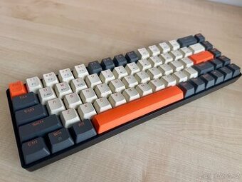 K68 Mechanická klávesnice bezdrátová, RED-switch