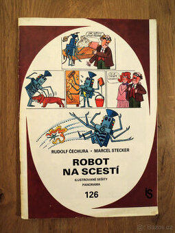 Robot na scestí komiks Ilustrované sešity Čechura - 1