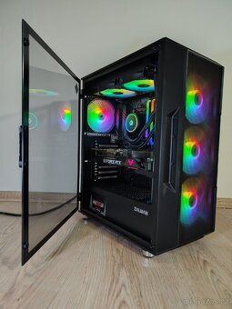 Herní PC: RTX 3080, Ryzen 7 5800x, 2Tb M.2, ZÁRUKA