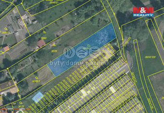 Prodej zahrady, 865 m², Louny