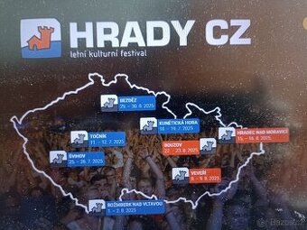 2x 2denní vstupenka na jakékoliv Hrady CZ