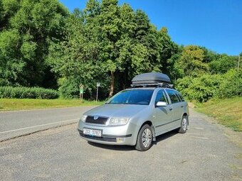 Škoda Fabia, 1.4MPI 50kW | nové prahy + BOX | nové pneu