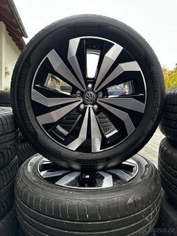 Alu kola 5x100 r17 s letním pneu (s)