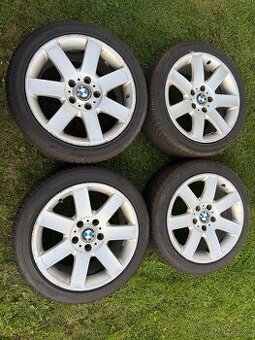 Litá kola BMW 5x120 R17 se zimními pneu 225/45/17
