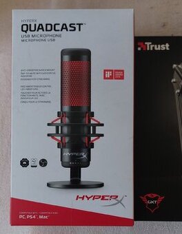 Mikrofon a sluchátka HyperX